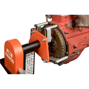 Produktbild für Motorständer Bahco BH8AC2-500, rollbar, mit Auffangwanne