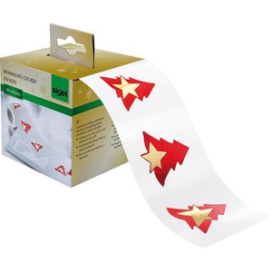Produktbild für Sticker Sigel CS117 Roter Baum mit Stern