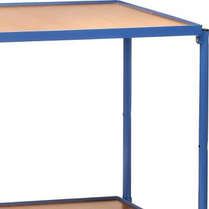 Produktbild für Tischwagen Fetra 2942, aus Metall &amp; Holz
