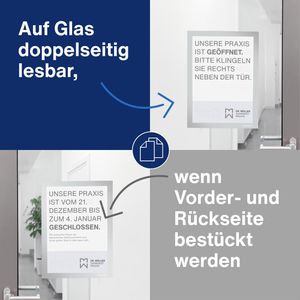 Produktbild für Inforahmen Magnetoplan 1131932 magnetofix, A4