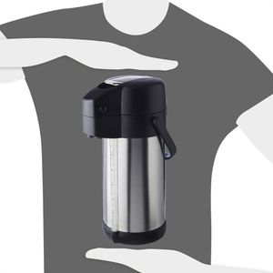 Produktbild für Thermoskanne APS 10916, Premium, Edelstahl