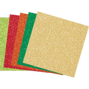 Fotokarton Folia Glitterkarton Oriental 50 x 70 cm