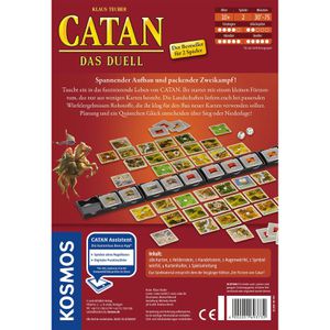 Produktbild für Kartenspiel Kosmos 693732, Catan - Das Duell