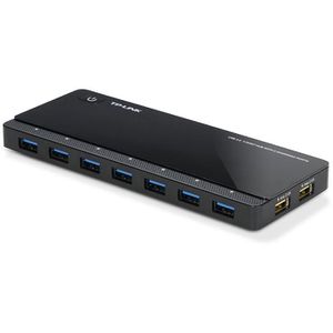 USB-Hub TP-Link UH720, schwarz, mit Netzteil