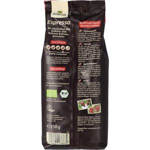 Produktbild für Kaffee Alnatura Espresso, BIO