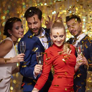 Produktbild für Konfetti Relaxdays 10020853, Party-Popper, aus Folie