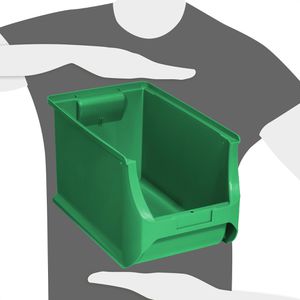 Produktbild für Sichtlagerkasten Allit ProfiPlus Box 456283, Größe 4H