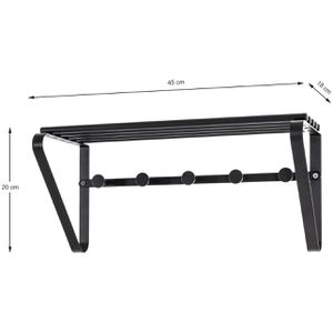 Produktbild für Wandgarderobe Haku-Möbel 19557, Metall