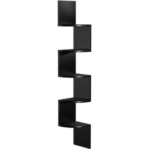 Produktbild für Wandregal Vasagle LBC072B01, schwarz