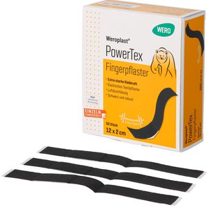 Pflaster Wero PowerTex Fingerpflaster, 50 Strips