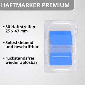 Produktbild für Haftmarker Böttcher-AG Premium transparent
