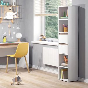 Produktbild für Bücherregal Vicco Robert, weiß