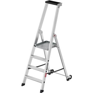 Produktbild für Stehleiter Hailo Master P80, 10000117, mit Plattform