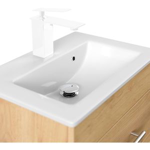 Produktbild für Waschtisch Posseik Portus 500 SlimLine, hängend, eiche gold
