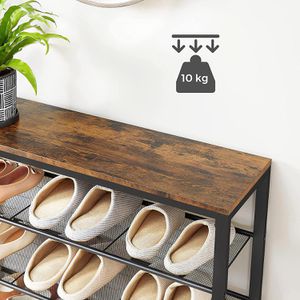 Produktbild für Schuhregal Vasagle LBS15BX, aus Metall