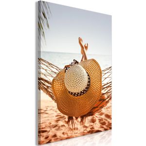 Wandbild Artgeist Hängematte am Strand