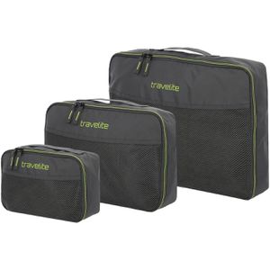 Produktbild für Koffer-Organizer Travelite Packing Cubes anthrazit Set 3-tlg.