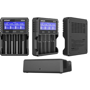 Produktbild für Akku-Ladegerät Xtar VX4 Visible Mixer