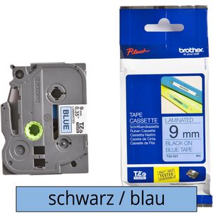 Schriftband Brother TZe-521, 9mm
