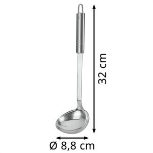 Produktbild für Schöpflöffel Metaltex Imperial, 233201, Edelstahl