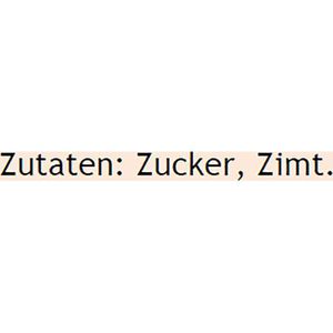 Produktbild für Zuckersticks Hellma Zimt-Zucker
