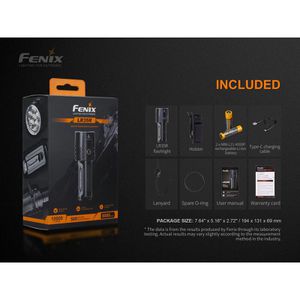 Produktbild für Taschenlampe Fenix LR35R, LED, aufladbar
