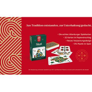Produktbild für Kartenspiel ASS Altenburger 10045028, Skat