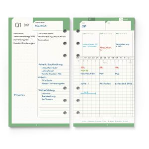 Produktbild für Kalendereinlagen weekview SW11207 Personal-Einlagen, Jahr 2027