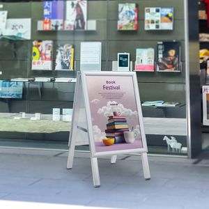 Produktbild für Kundenstopper Böttcher-AG SOLID-STOP, DIN A3