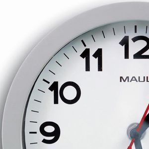 Produktbild für Wanduhr Maul Maulstep, Kunststoff, analog, Quarzuhr
