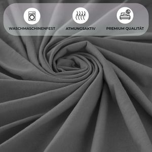 Produktbild für Spannbettlaken Buymax Jersey, 90 x 200 cm