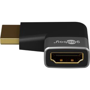 Produktbild für HDMI-Adapter Goobay 72012, 270 Grad gewinkelt, seitlich