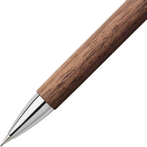 Produktbild für Drehbleistift Faber-Castell Ambition Nussbaum, braun/silber