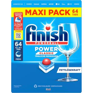 Produktbild für Spülmaschinentabs finish Calgonit PowerBall, All in One
