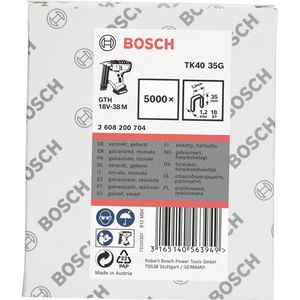 Tackerklammern Bosch Professional TK40 35G