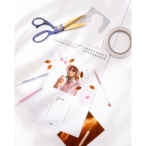 Produktbild für Fotokalender Folia 23181, DIY Bastelkalender, jahresunabhängig