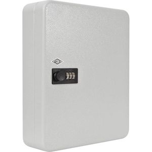 Produktbild für Schlüsselkasten Wedo 10243637, grau, mit Zahlenschloss