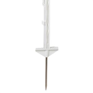 Produktbild für Weidezaunpfähle AKO 44491, aus Kunststoff, weiß, 105 cm