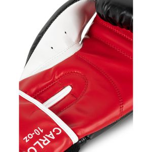 Produktbild für Boxhandschuhe BENLEE Carlos, schwarz/rot/weiß, für Erwachsene