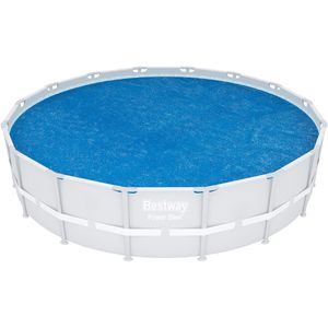 Poolabdeckung Bestway 58242 aus PE, blau, mit Wärmespeicherung