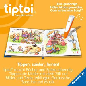 Produktbild für Spielbuch tiptoi 49299, Kira Katze und die Sache