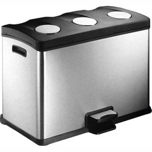 Produktbild für Mülleimer VepaBins silber