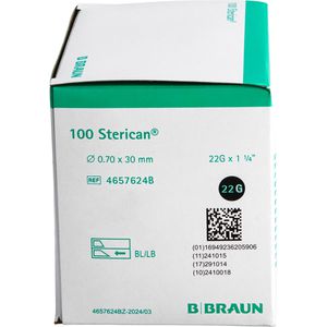 Produktbild für Kanülen B.Braun Sterican, 100 Stück