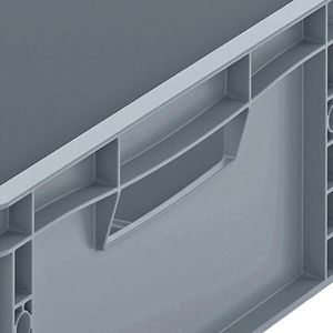 Produktbild für Eurobox AUER EG 64/17, grau, 35 Liter