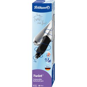 Produktbild für Tintenroller Pelikan Twist Silver 947432