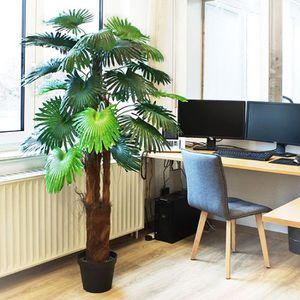 Produktbild für Kunstpflanze Decovego Fächerpalme