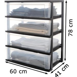 Produktbild für Schubladenwagen Iris NSW-604, mit 4 Schubladen