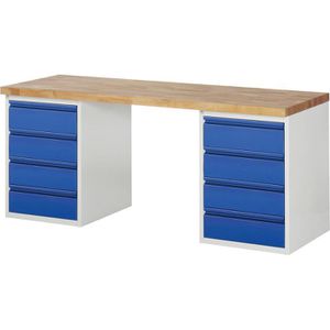 Werkbank Rau Basic 7509-3, blau