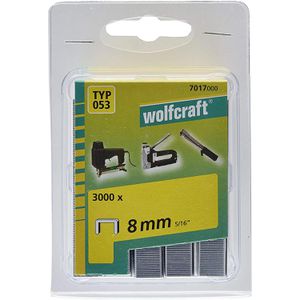 Produktbild für Tackerklammern Wolfcraft 7017000, 8mm