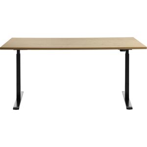 Produktbild für Schreibtisch Topstar E-Table, ahorn / schwarz